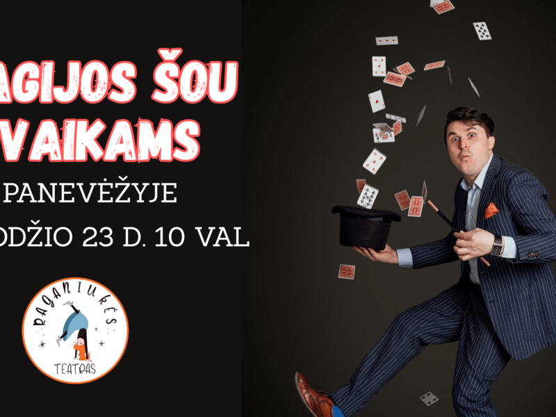 Šventinis magijos šou vaikams