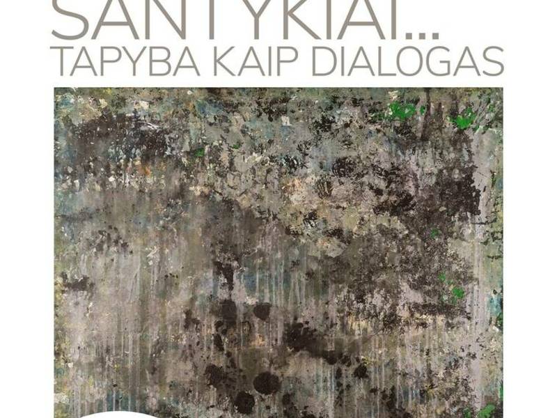 Latvijos menininko Mārio Čačkos tapybos parodos „Santykiai… Tapyba kaip dialogas“ atidarymas
