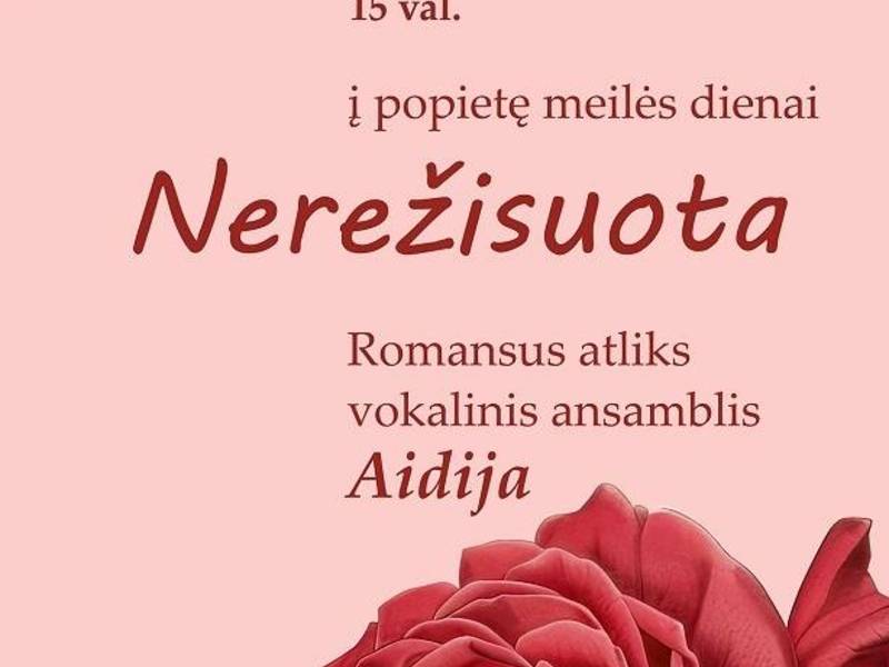 Popietė meilės dienai "Nerežisuota" 