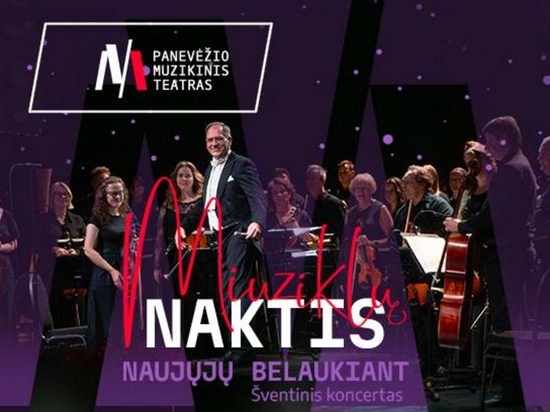 PMT | Šventinis koncertas MIUZIKLŲ NAKTIS. NAUJŲJŲ BELAUKIANT