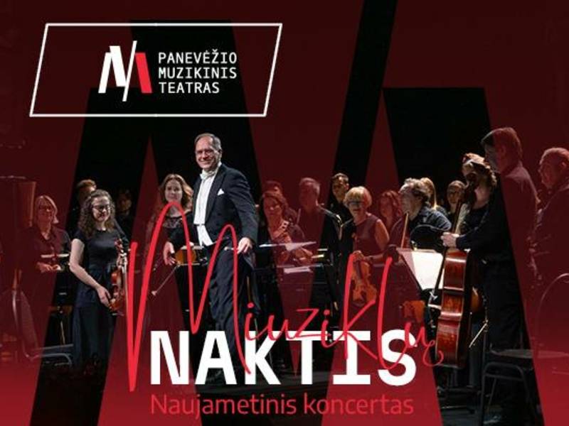 PMT | Naujametinis koncertas MIUZIKLŲ NAKTIS