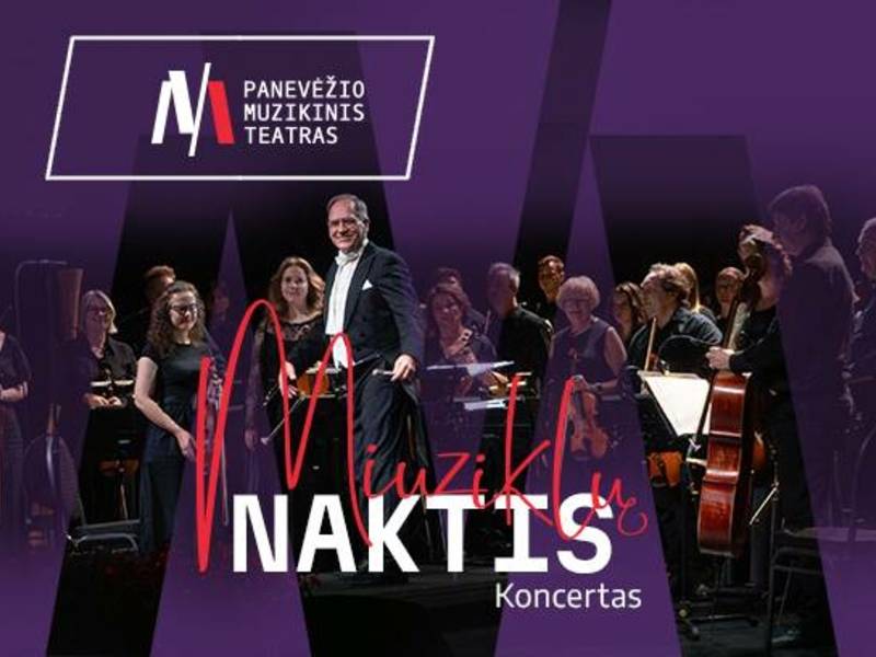 PMT | Koncertas MIUZIKLŲ NAKTIS