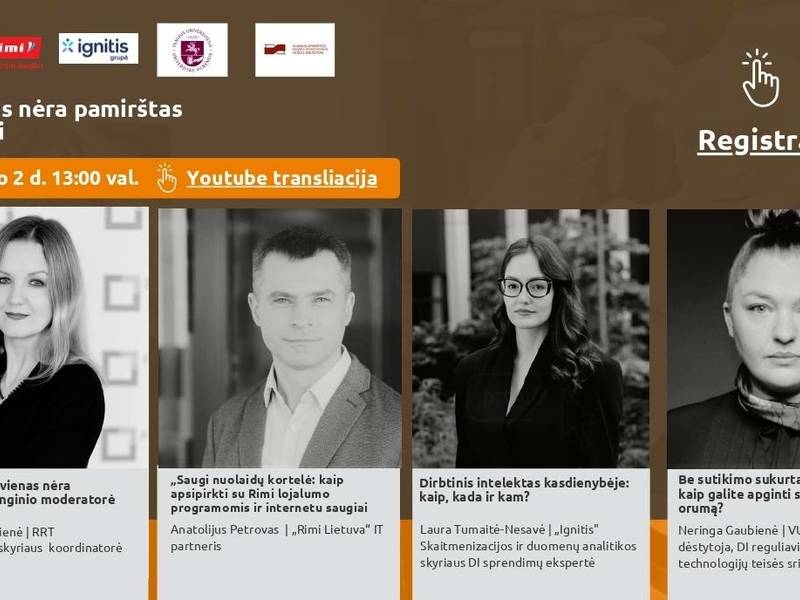 Nuotolinė skaitmeninius įgūdžius lavinanti paskaita