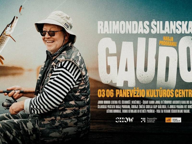 Raimondo Šilansko pasirodymas „Gaudo“