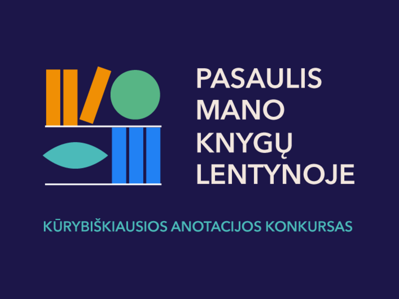 Kūrybiškiausios anotacijos konkursas „Pasaulis mano knygų lentynoje“