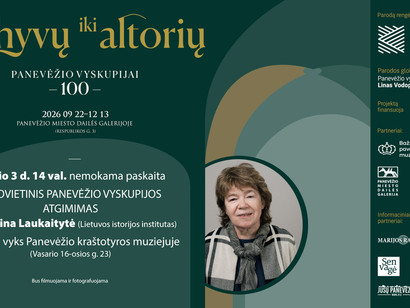 Paskaita „Posovietinis Panevėžio vyskupijos atgimimas“