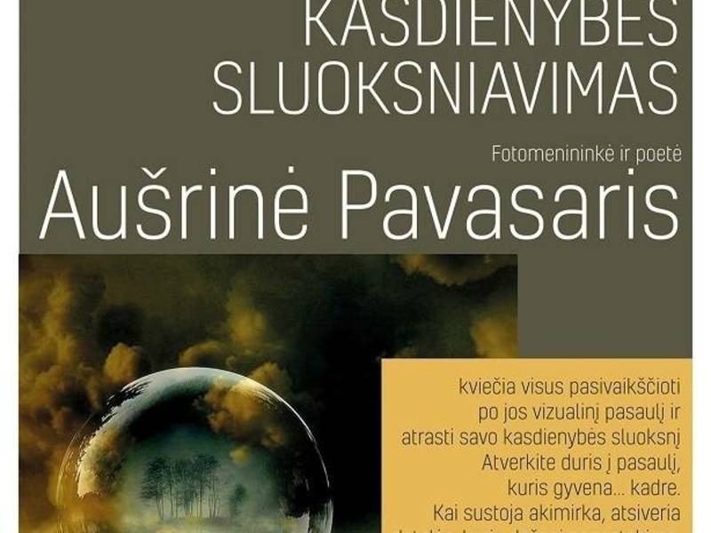 Fotomenininkės Aušrinės Pavasaris fotografijų paroda „Kasdienybės sluoksniavimas“