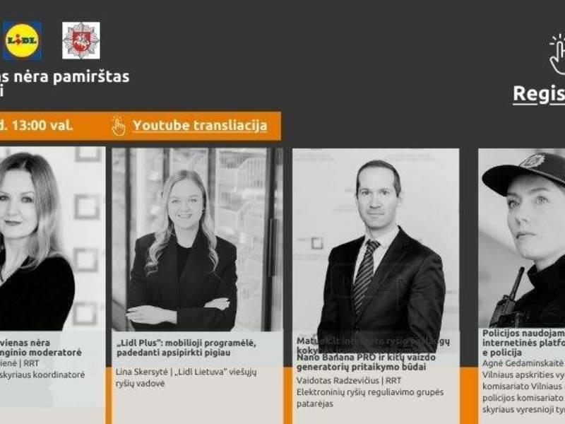 Projekto „Nė vienas nėra pamirštas“ nuotoliniai mokymai