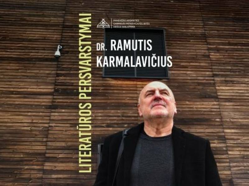Susitikimas su literatūrologu dr. Ramučiu Karmalavičiumi 