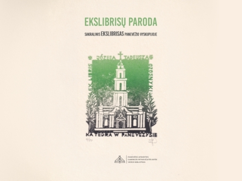 Paroda „Sakralinis ekslibrisas Panevėžio vyskupijoje“