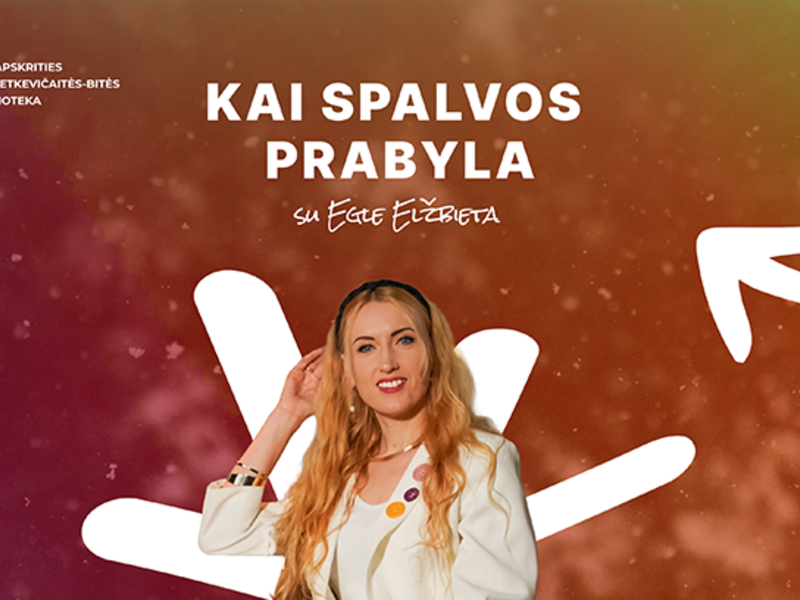 Piešimas „Kai spalvos prabyla“