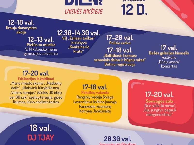 Susitikime penktadienį