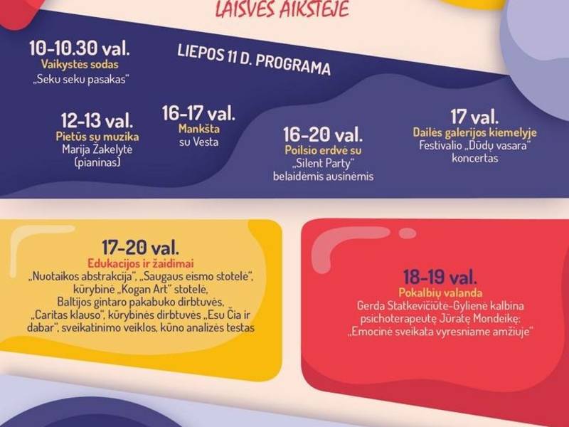 Susitikime penktadienį