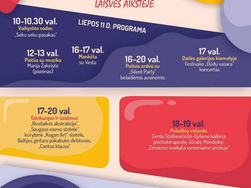 Susitikime penktadienį