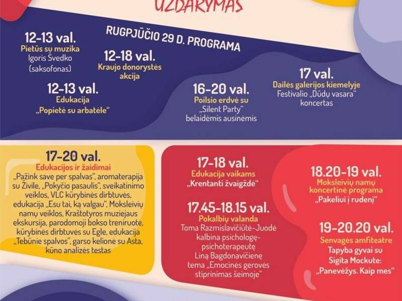Susitikime penktadienį