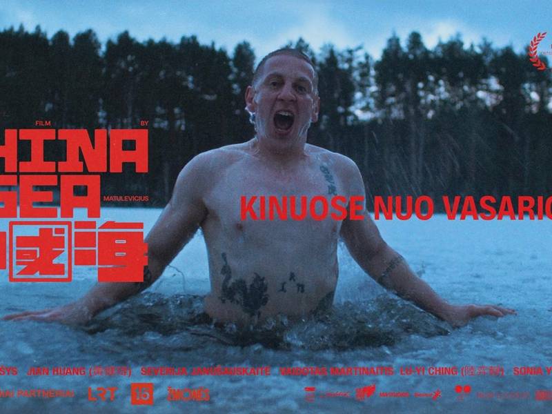 Filmo „Kinų jūra" peržiūra. Susitikimas su kūrybine komanda