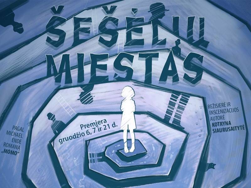 PREMJERA. Spektaklis vaikams ŠEŠĖLIŲ MIESTAS (rež. K. Siaurusaitytė)
