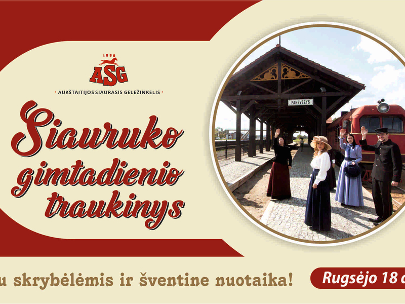 Siauruko gimtadienio traukinys