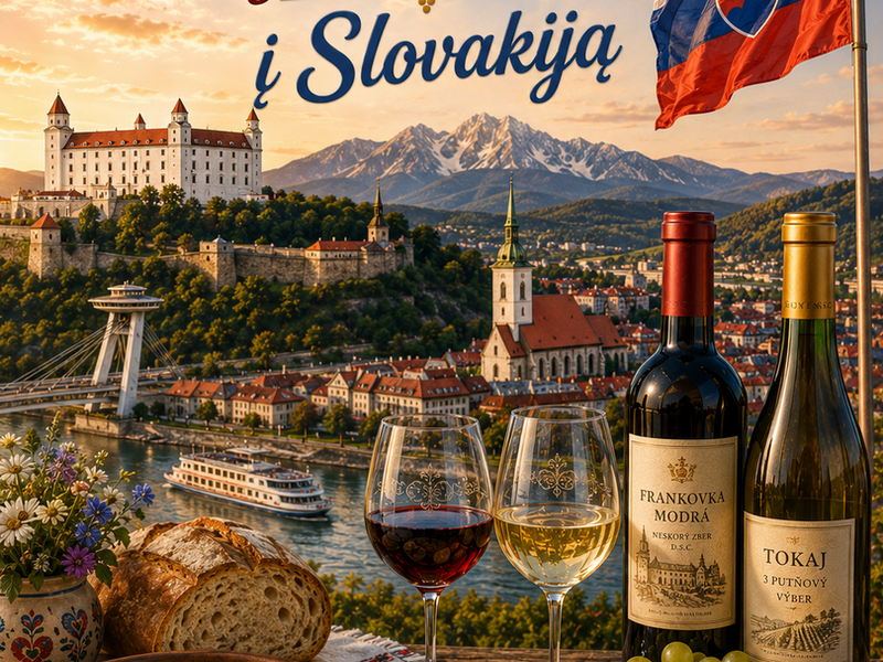 Kelionė vyno taurėje į Slovakija 