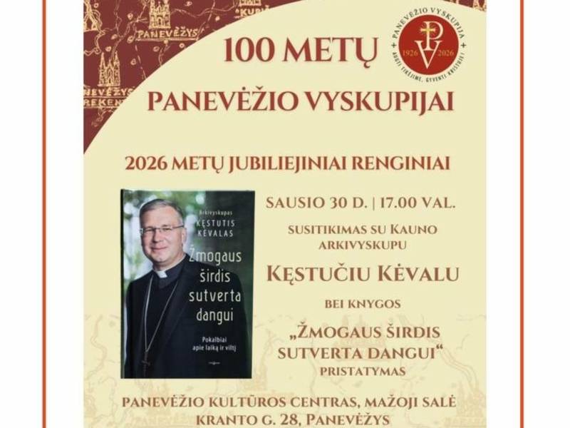 Susitikimas su Kauno arkivyskupu Kęstučiu Kėvalu