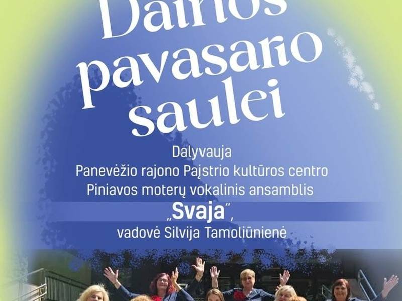 Atvelykio koncertas "Dainos pavasario saulei"