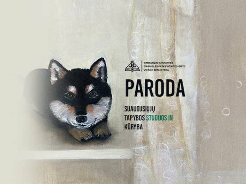 Suaugusiųjų tapybos studijos IN kūrybos paroda