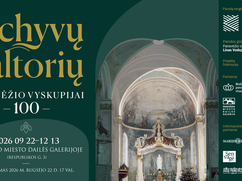 Paroda NUO ARCHYVŲ IKI ALTORIŲ: PANEVĖŽIO VYSKUPIJAI – 100