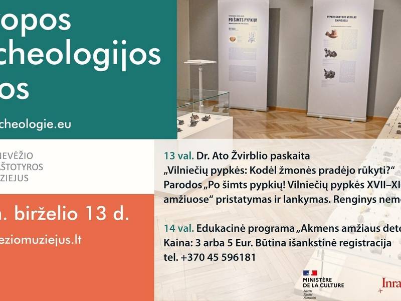 Europos archeologijos dienos Panevėžyje