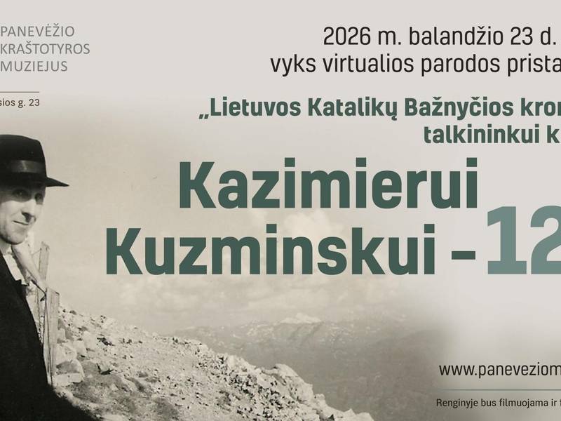 Virtualios parodos pristatymas