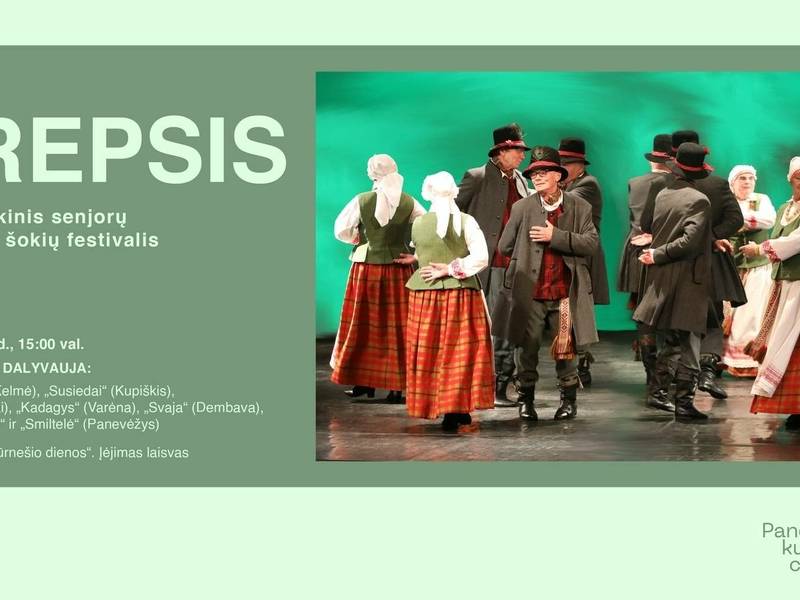 Respublikinis senjorų liaudiškų šokių festivalis „Trepsis“