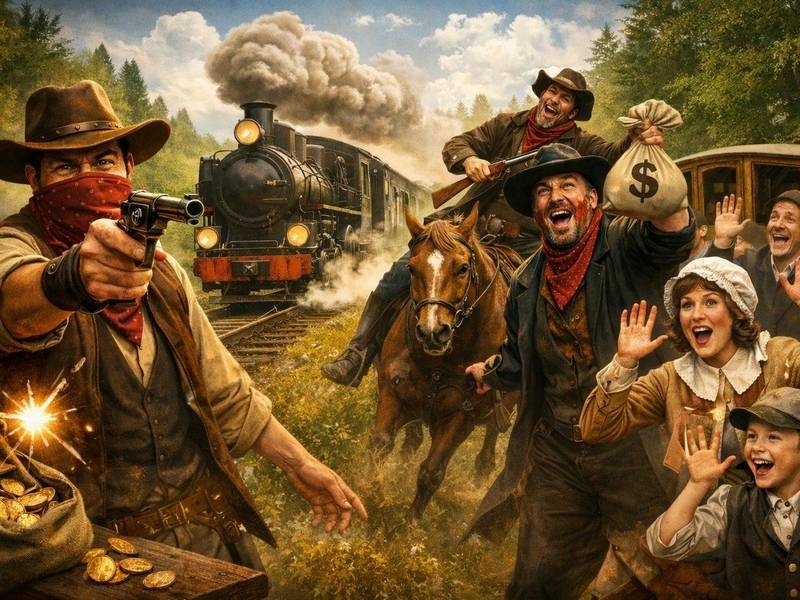 Kelionė su “Traukinio užpuolimo” programa iš Panevėžio