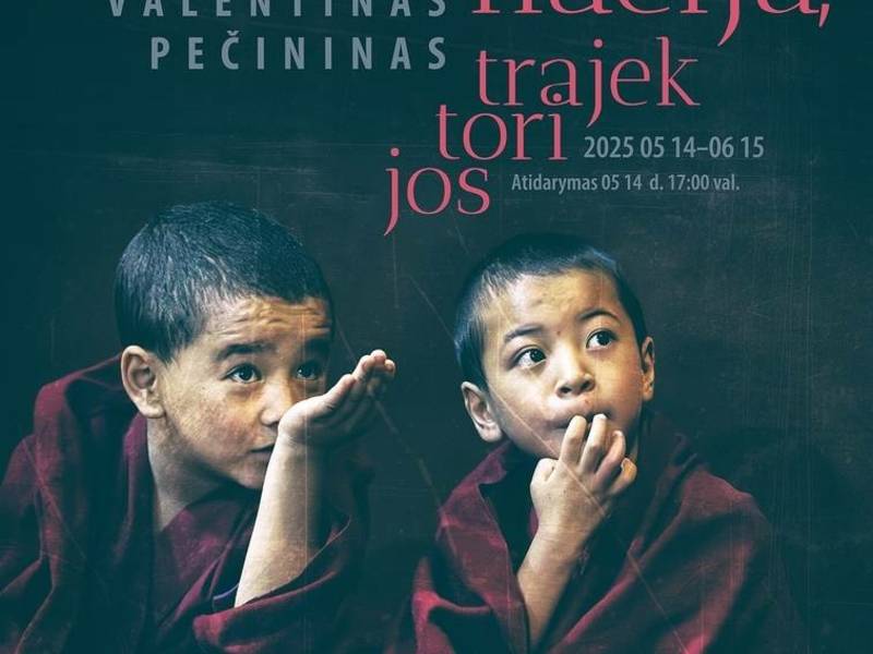 Valentino Pečinino fotografijų paroda „Inkarnacijų trajektorijos” 