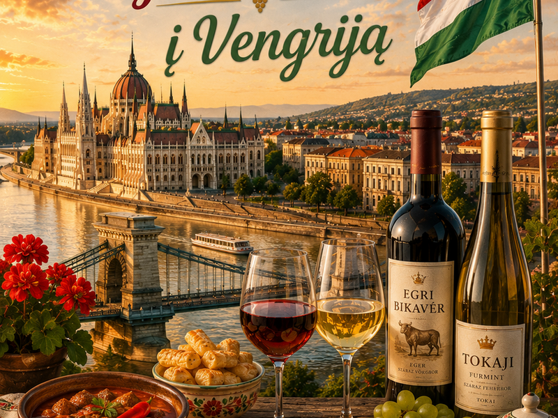 Kelionė vyno taurėje į Vengrija 