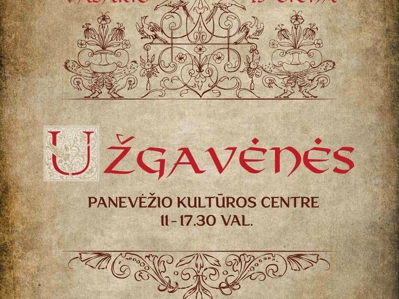 UŽGAVĖNĖS