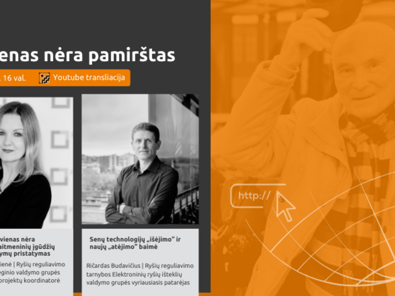 Paskaita „Senų technologijų „išėjimo“ ir naujų „atėjimo“ baimė“