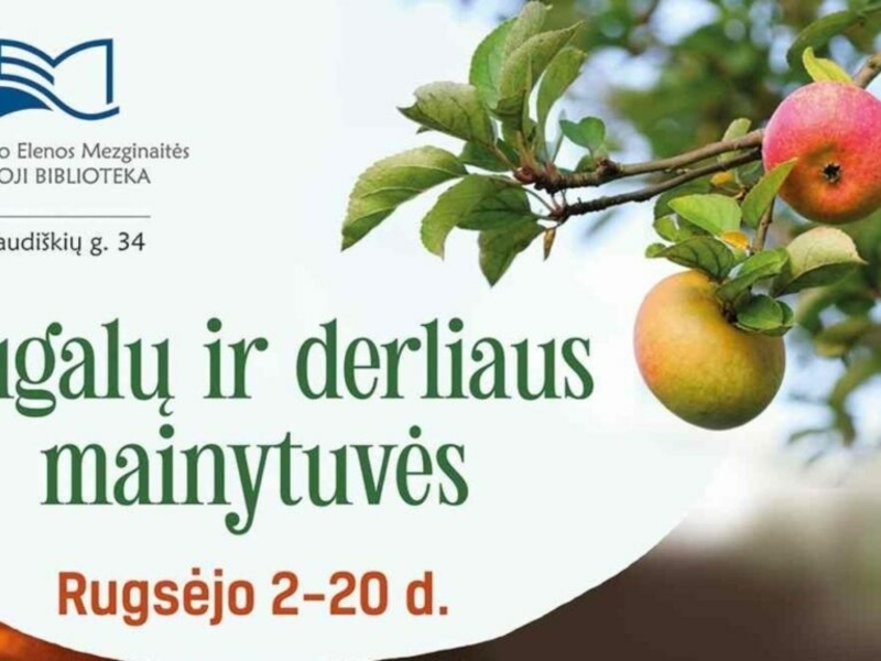 Augalų ir derliaus mainytuvės