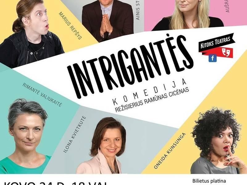 Spektaklis „Intrigantės“