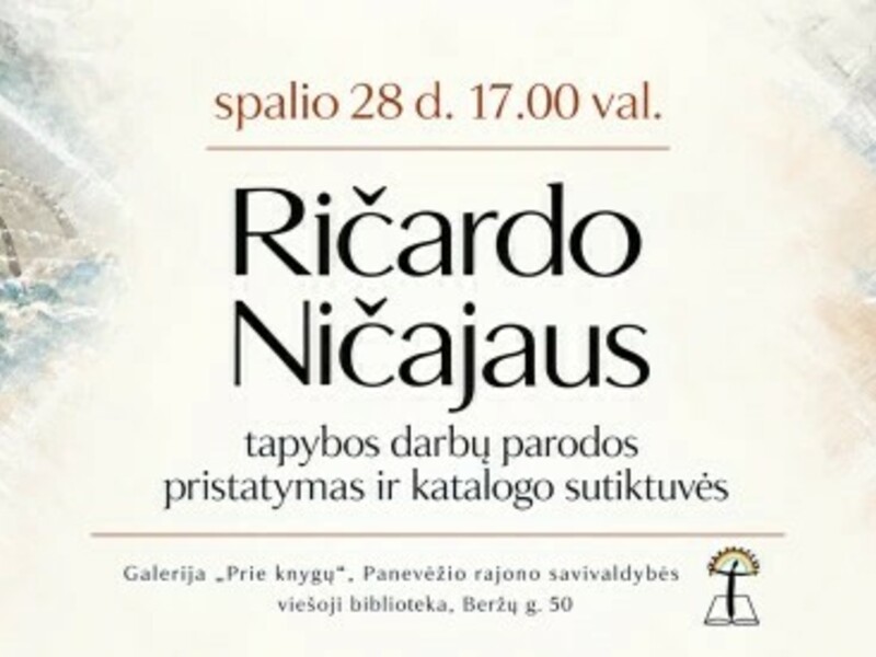 Prisimenant dailininką Ričardą Ničajų
