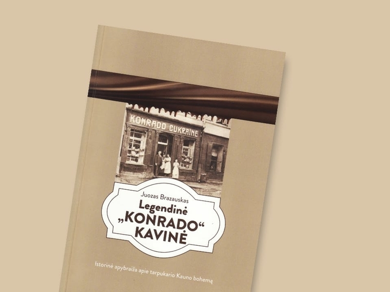 Istoriko Juozo Brazausko knygos „Legendinė „Konrado“ kavinė“ pristatymas