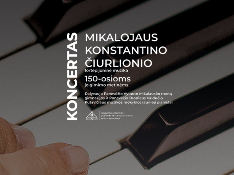 „M. K. Čiurlionio fortepijoninė muzika“