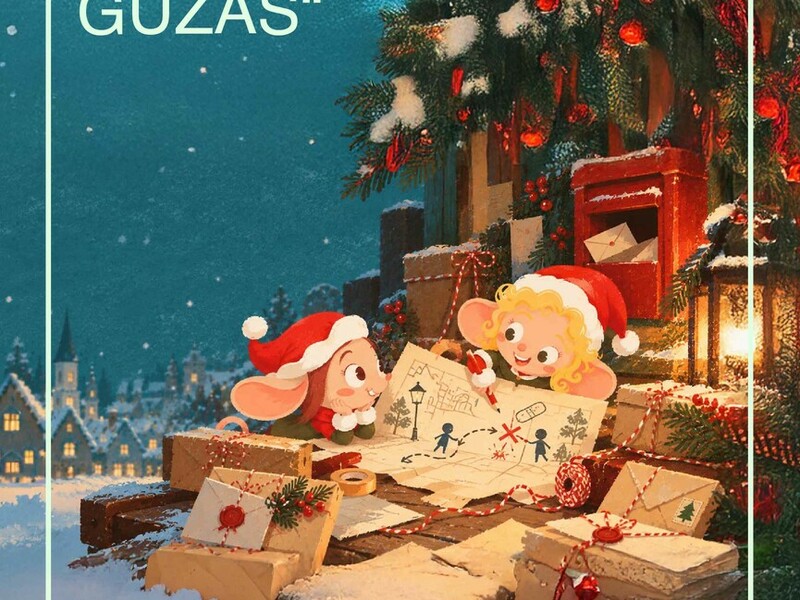 Kalėdinis spektaklis vaikams ir visai šeimai „Laimingas guzas“
