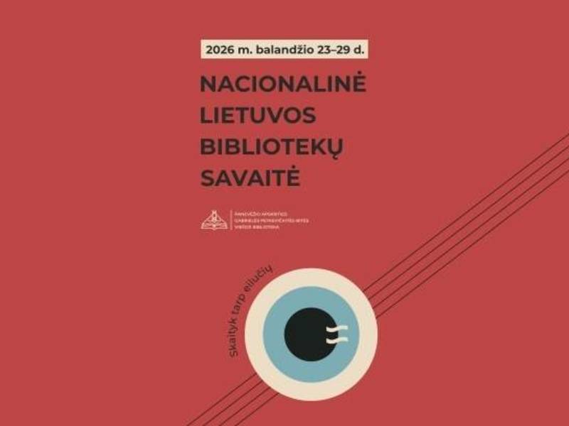 NACIONALINĖ BIBLIOTEKŲ SAVAITĖ