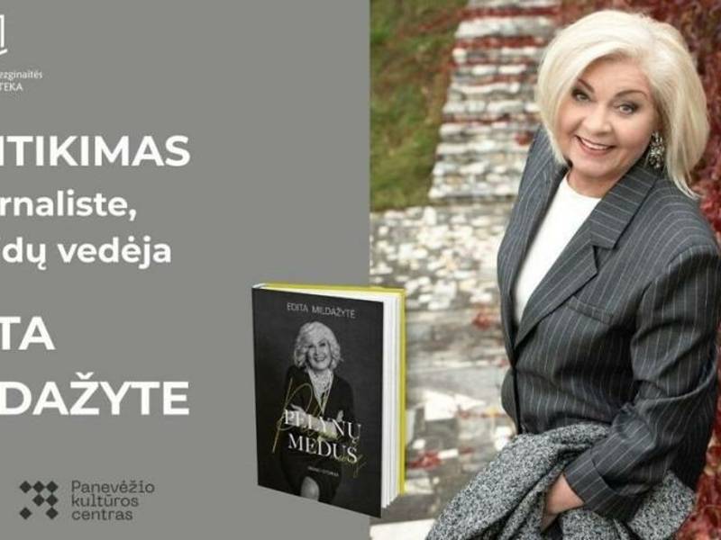 Editos Mildažytės knygos „Pelynų medus“ pristatymas