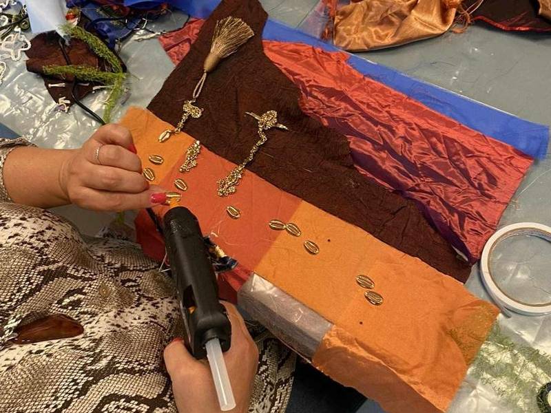 Dizaino studijos dirbtuvės „Tekstilės meditacija“ senjorams