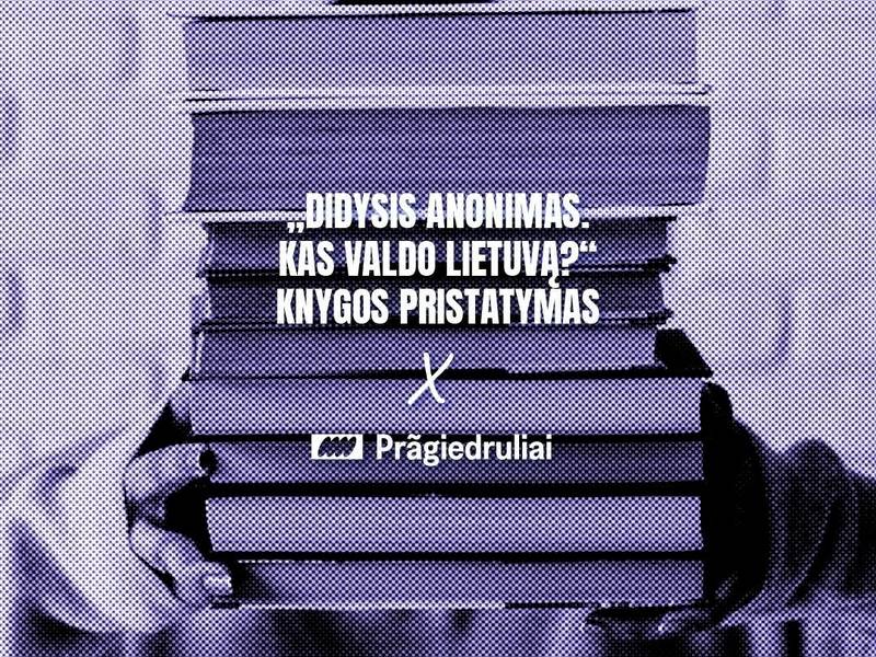 Valdo Vasiliausko knygos „Didysis anonimas. Kas valdo Lietuvą?“ pristatymas