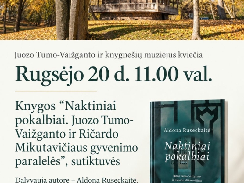 Knygos „Naktiniai pokalbiai“ sutiktuvės Ustronėje