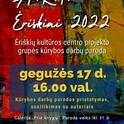 Parodos „A.R.T. Ėriškiai  - atviras ratas tapybai 2022“ pristatymas